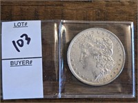 1881 O mint mark Morgan silver dollar
