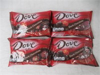 (4) Dove Gifts Dark Chocolate