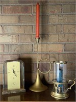 Vintage Decorative Brass Candle Holder, Linden