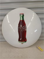 Porcelain Coca-Cola bubble sign 24"