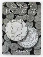 KENNEDY HALF DOLLAR COIN COLLECTION IN BOOK