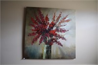 large canvas painting