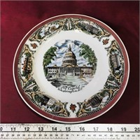 Washington Capital Decorative Plate (9 1/4")