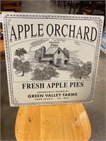 24 x 24 apple Orchard metal sign