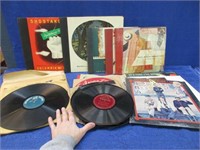 43 vinyl records: classical music in tote