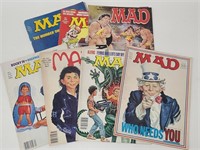 1969-90 Mad Magazine Lot incl Banned Cover