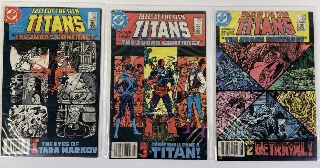 DC Tales of the Teen Titans #42-44 Judas Contract
