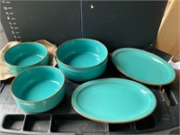 Safford collection stone dishes