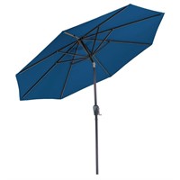 TN8518  Patio Premier 9 FT Blue Umbrella