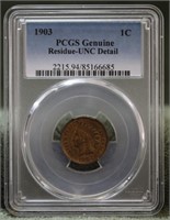 1903 INDIAN HEAD PENNY  PCGS UNC