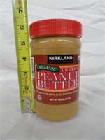 KS Organic Creamy Peanut Butter 28oz. Jar