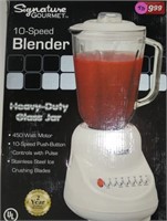 Oster 10-speed blender with glass jar