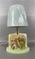 Vintage Dolly Toy Company Bambi Bedside Lamp