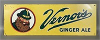Vintage Vermor's Ginger Ale Tin Sign