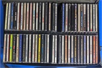 Lot of CDs & CD travelling case.