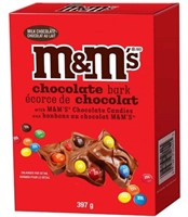 M&M's Milk Chocolate Bark, 397 g