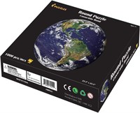 Round Jigsaw Puzzle 1000 Pieces (Earth)