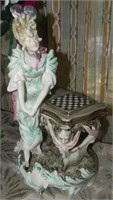 Art Nouveau/Jugendstil period Female Chess Player