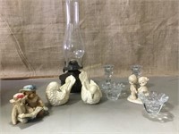 Candle holders, oil lamp, decorative fixtures