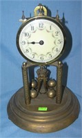 German made all brass shelf clock