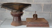 Antique 1873 Howe Scale Company Double Scale