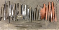 Lot of Chisels & Punches