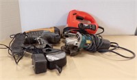 B&D ELECTRIC SABRE SAW, MAKITA ELECTRIC GRINDER &.