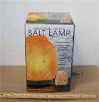 Himalayan Crystal Salt Lamp NIB
