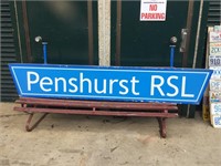 Original Double Sided Lightbox - Penshurst RSL
