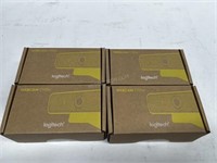 $520 Lot of 4 Logitch Business Webcamsl C925E New