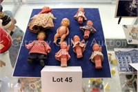Case 2: (8) Miniature Dolls -