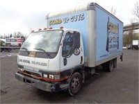 2003 Mitsubishi Fuso FE640 16' Box Truck S/A