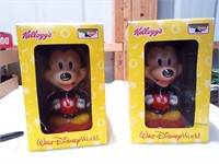 Mickey mouse bobble heads/ walt disney