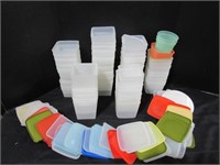 Pint & 1.5 Pint Plastic Storage Freezer Containers