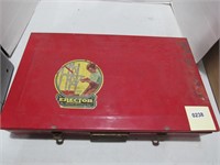 Erector Set in Original Red Metal Case