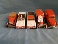 5 "Trust Worthy" Die-Cast Bank Vehicles