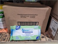 Case of Cleanitize Wipes 12 @ 72 count