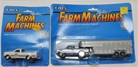 Ertl Ford F-250 lot of 2 in blister packs