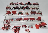 Ertl Case International lot of 30 die cast