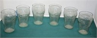 JUICE SIZE COCA COLA GLASSES