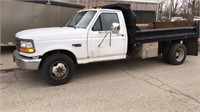 1997 Ford F-350 XL 5.8L  Auto changed motor size