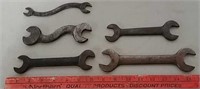 5 Winchester open end wrenches