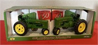 John Deere 50th Anniv Toy Tractor Collector Set