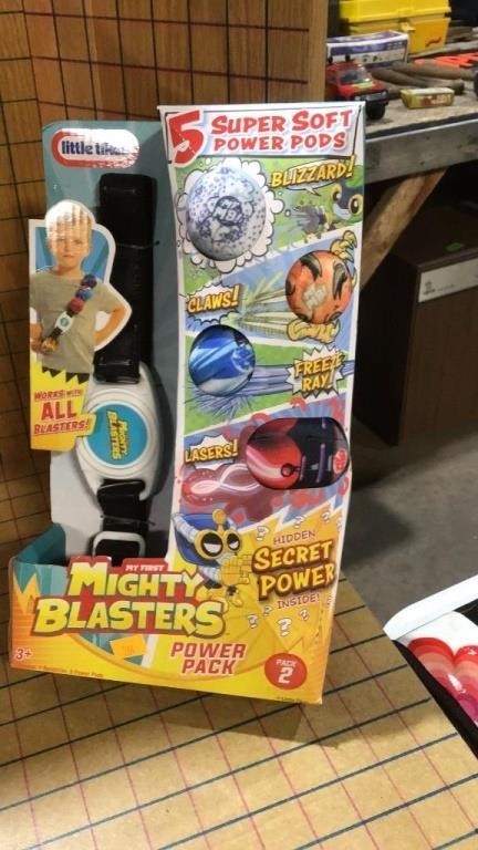 Mighty blaster power pack