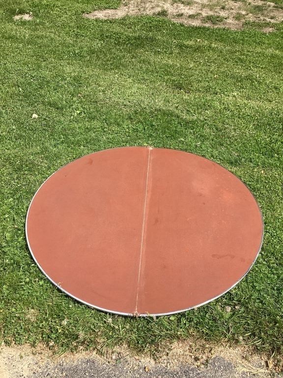 Nw) nice round table top cover it will fit over a