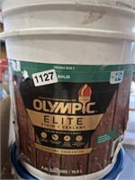 OLYMPIC ELITE STAIN AND SEALANT 4.45 GAL