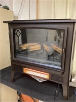 Nw) Duraflame mini fireplace heater has