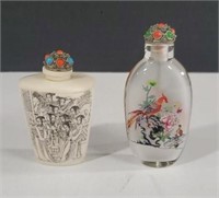 Vintage Oriental Snuff Bottles with
