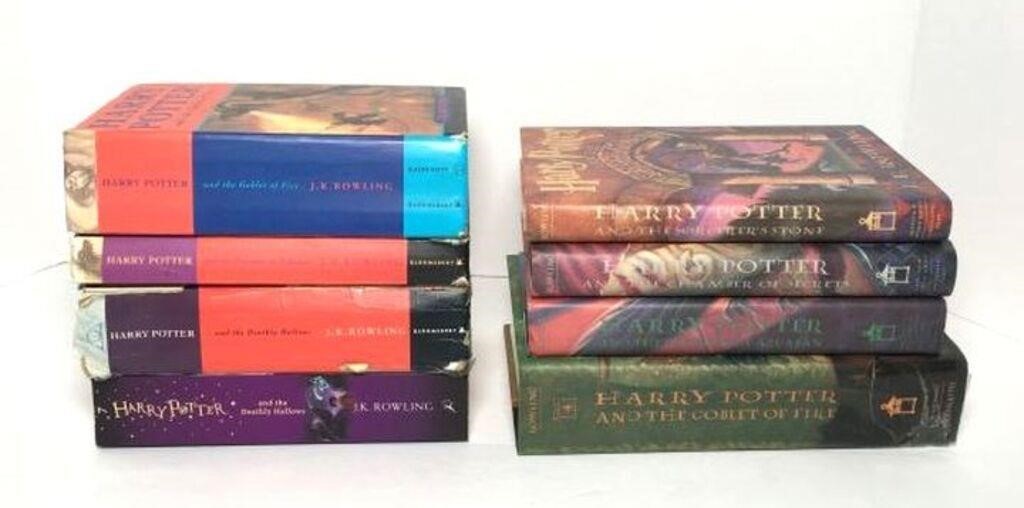 Harry Potter Books- Lot of 8