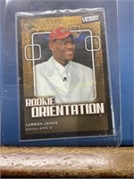 2003 LEBRON JAMES ROOKIE CARD UPPER DECK #101